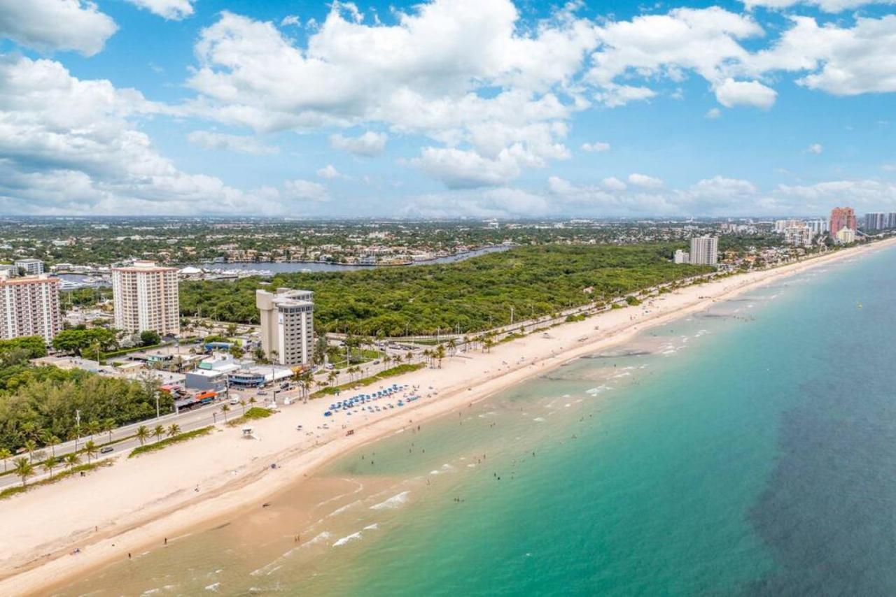 The Purple Pelican Beachfront With Ocean Balcony Unit 1 Fort Lauderdale Exterior foto