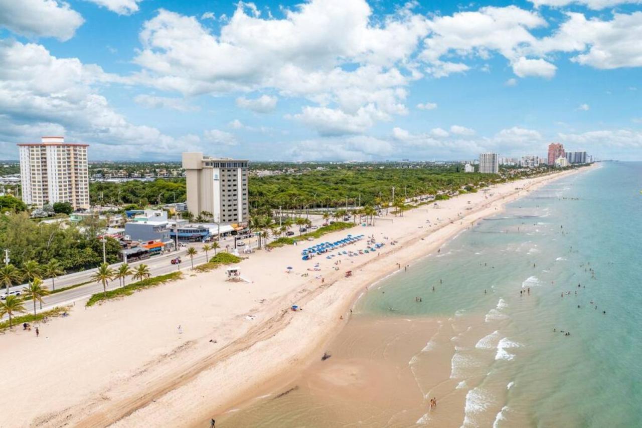The Purple Pelican Beachfront With Ocean Balcony Unit 1 Fort Lauderdale Exterior foto