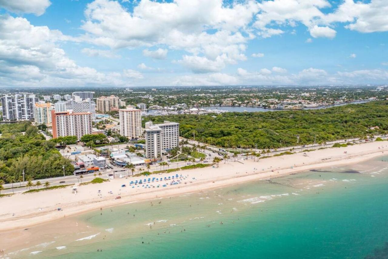The Purple Pelican Beachfront With Ocean Balcony Unit 1 Fort Lauderdale Exterior foto