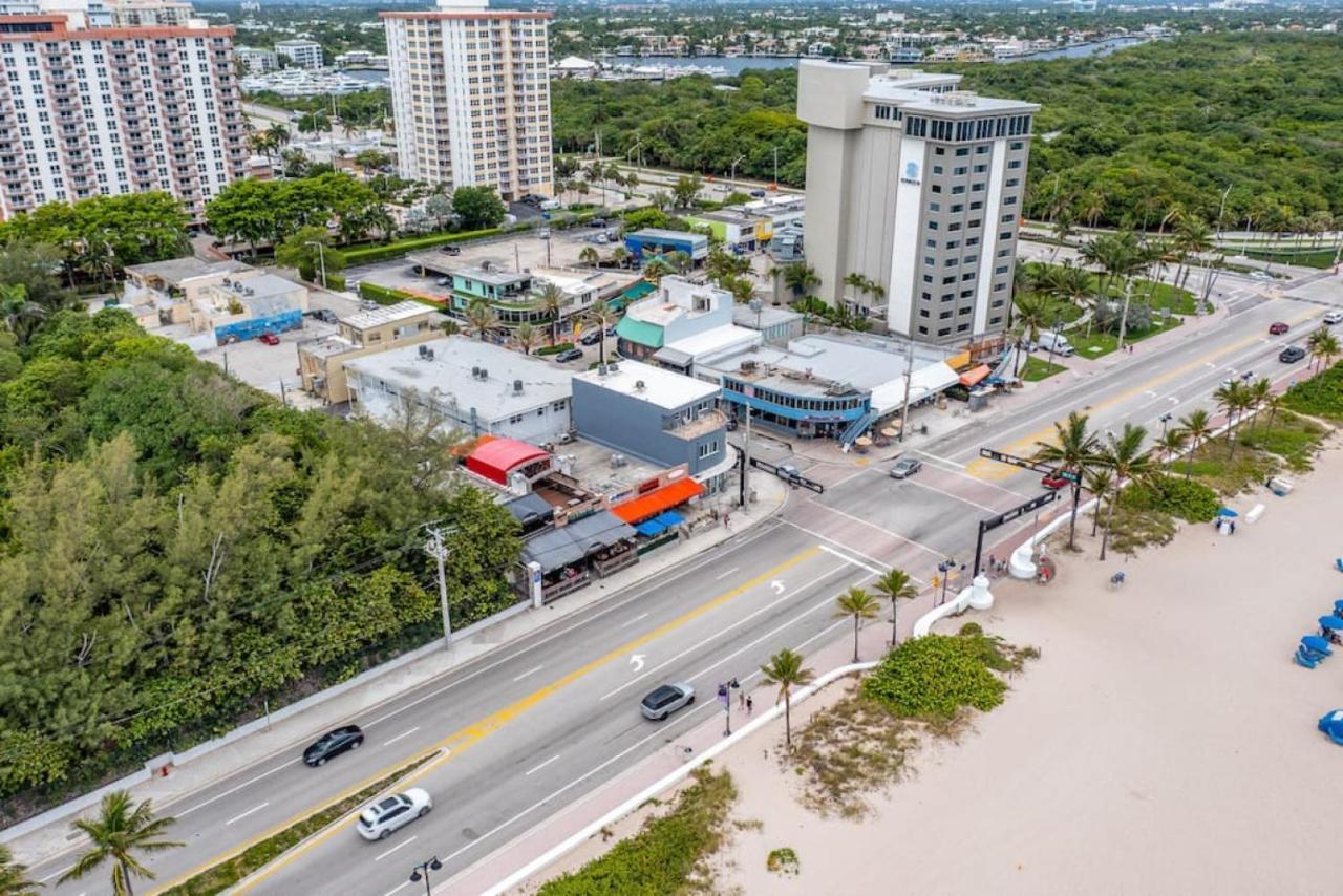 The Purple Pelican Beachfront With Ocean Balcony Unit 1 Fort Lauderdale Exterior foto