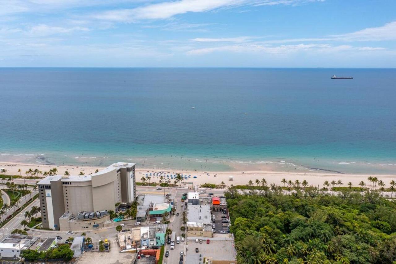 The Purple Pelican Beachfront With Ocean Balcony Unit 1 Fort Lauderdale Exterior foto